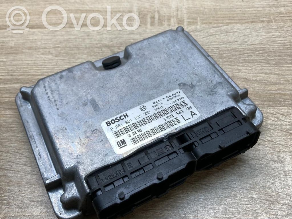 Engine control unit/module ECU   90508986,0281001633
