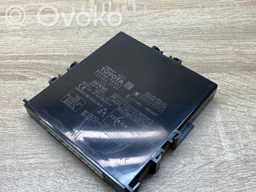 Lexus RX 450H Unitate/modul de control fără cheie (KESSY) 