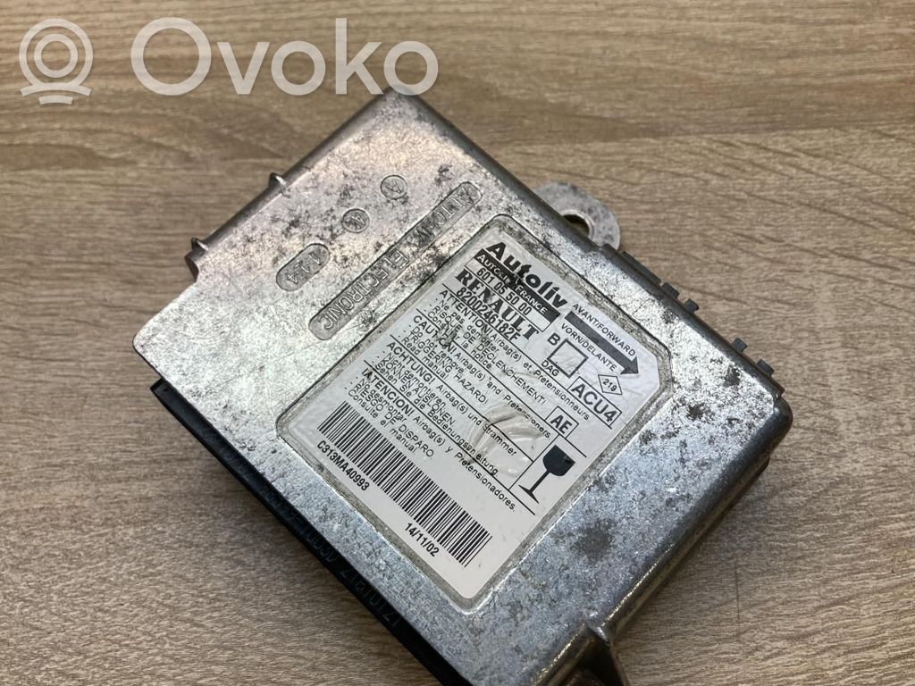 Renault Megane II Airbag control unit/module 