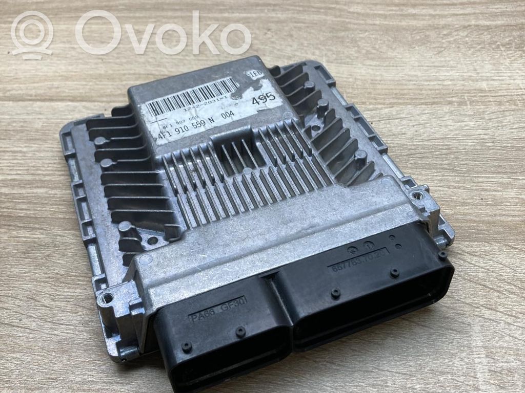 Engine control unit/module ECU   4F1907559,4F1910559N