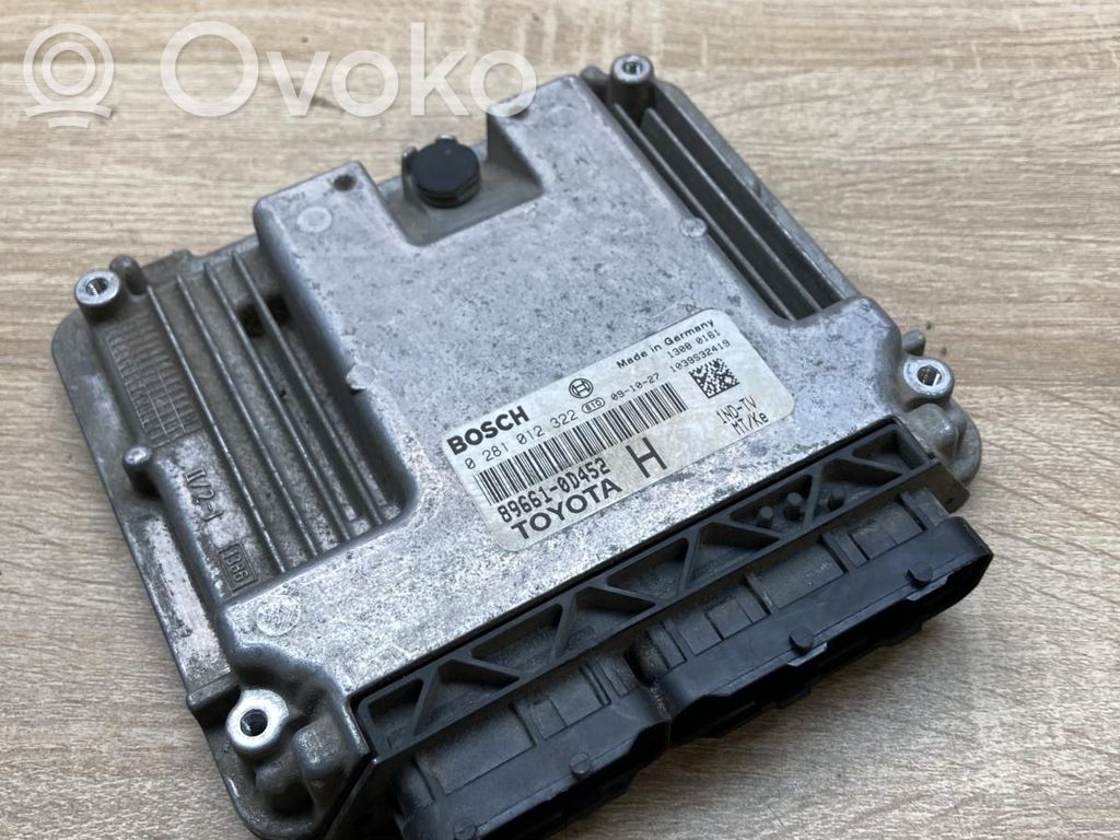 Toyota Yaris Engine control unit/module ECU 