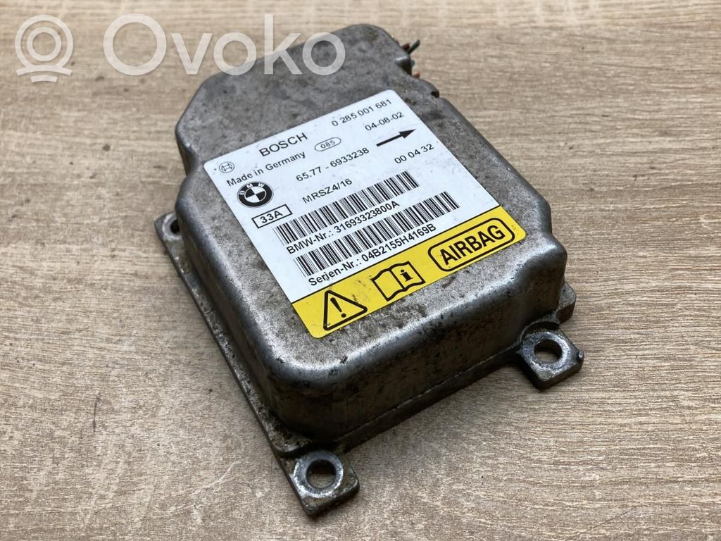 BMW X5 E53 Gaisa spilvenu vadības bloks 