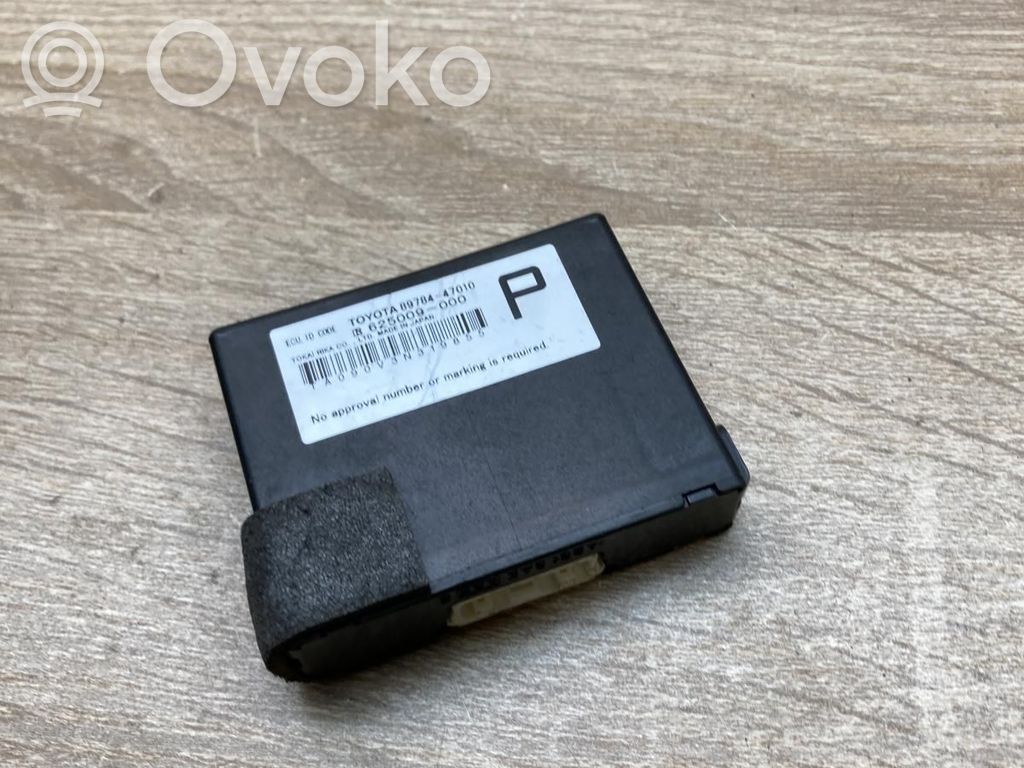 Toyota Prius (XW30) Unitate/modul comandă imobilizator 