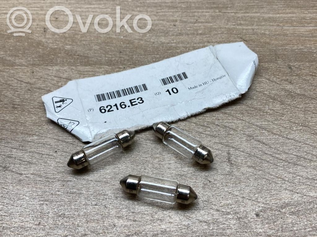 Citroen C5 Éclairage de plaque d'immatriculation 