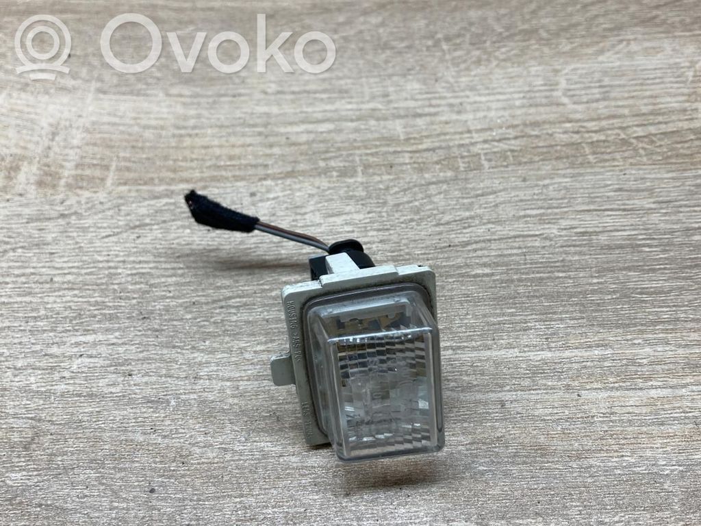 Citroen Berlingo Number plate light 