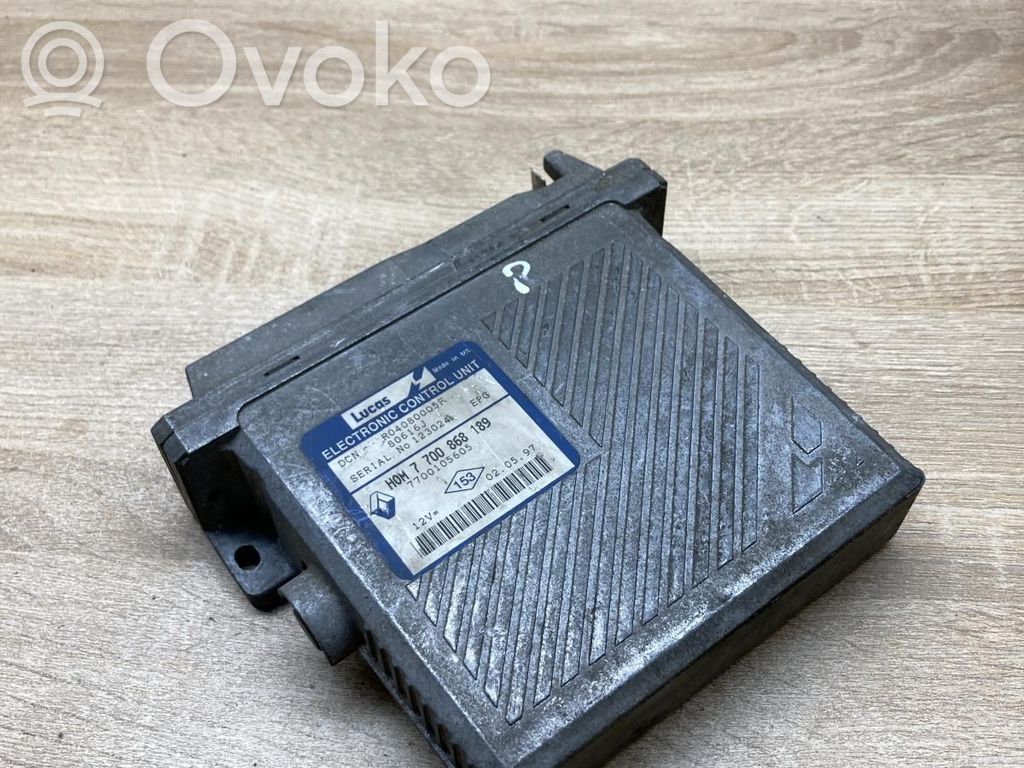 Engine control unit/module ECU   7700868189,7700105605