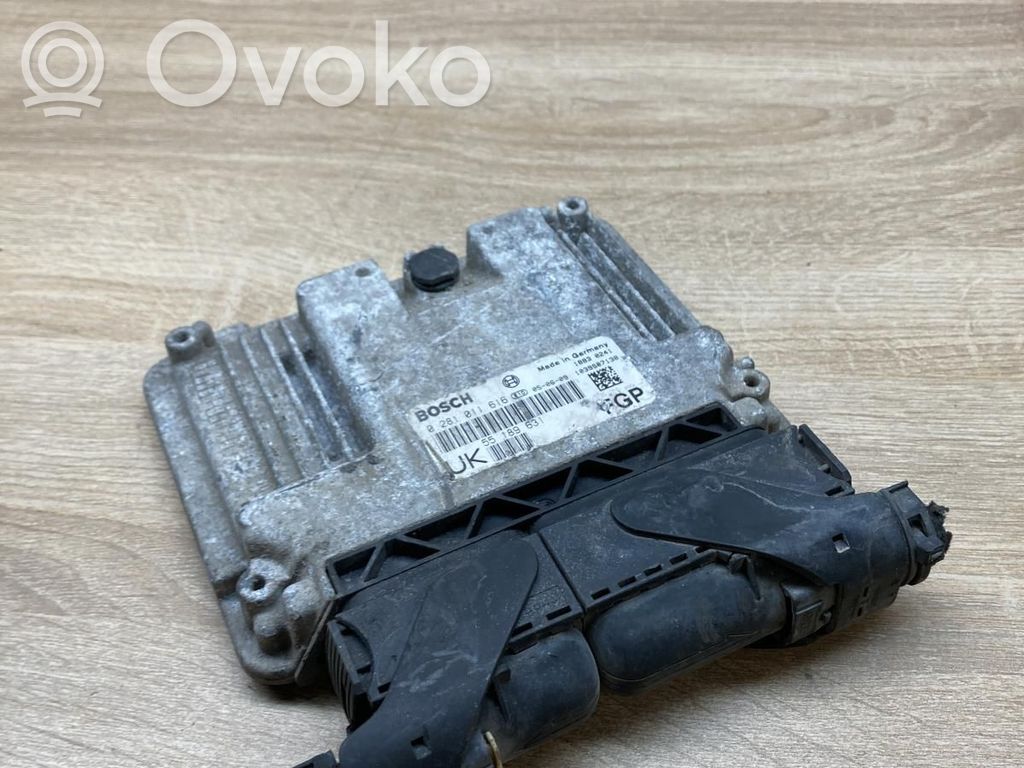 Engine control unit/module ECU   55189631,0281011616