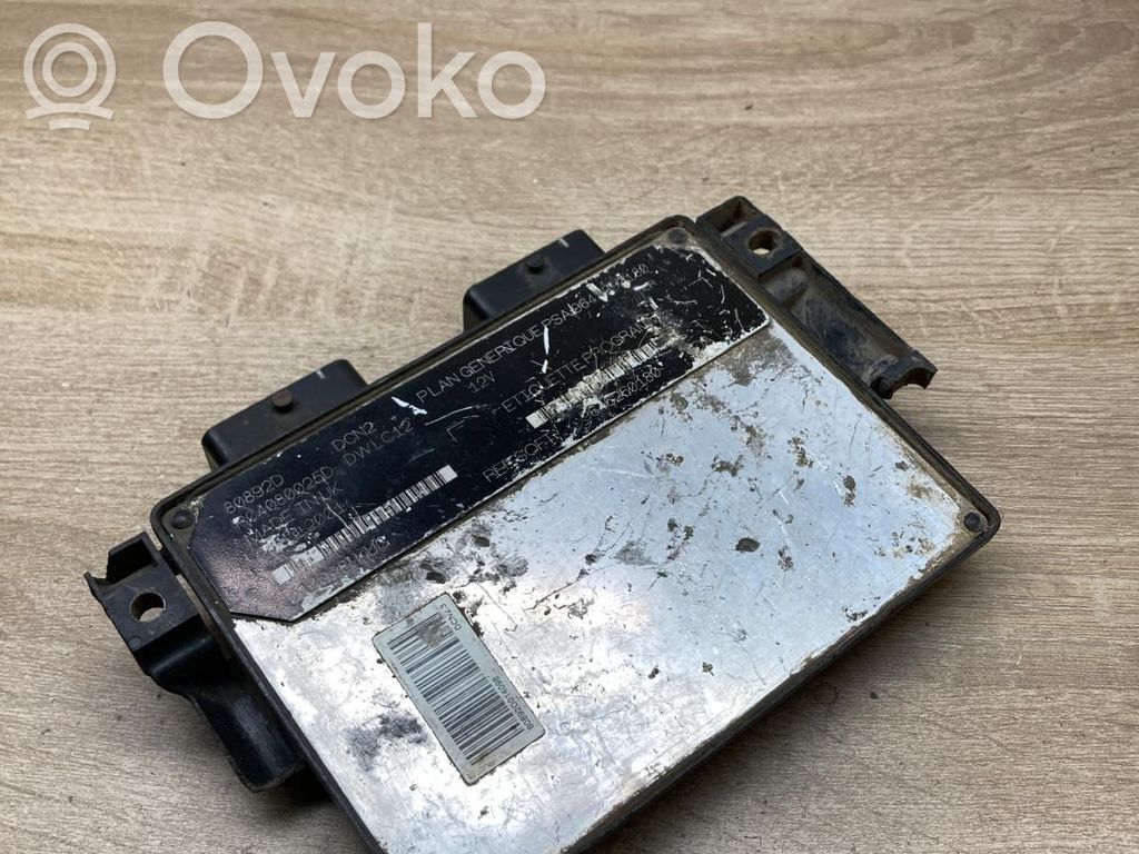 Engine control unit/module ECU   9646260180