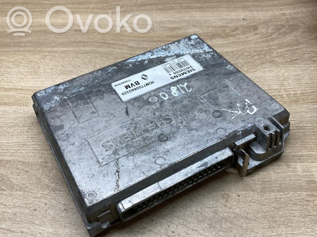 Engine control unit/module ECU   7700860329,S101723105B,7700863538