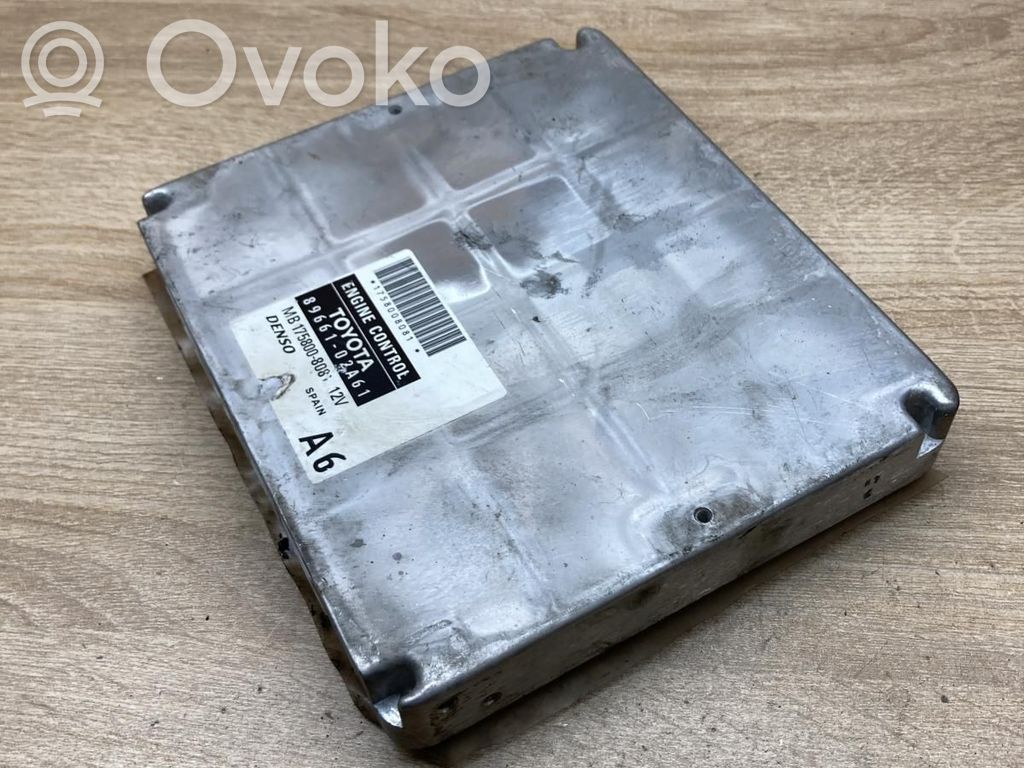 Engine control unit/module ECU   8966102A61,8966102A61,MB1758008081