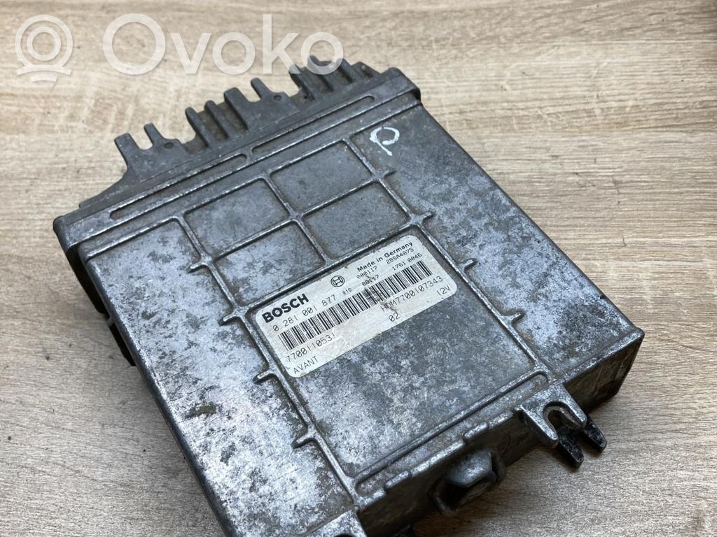 Renault Megane II Engine control unit/module ECU 