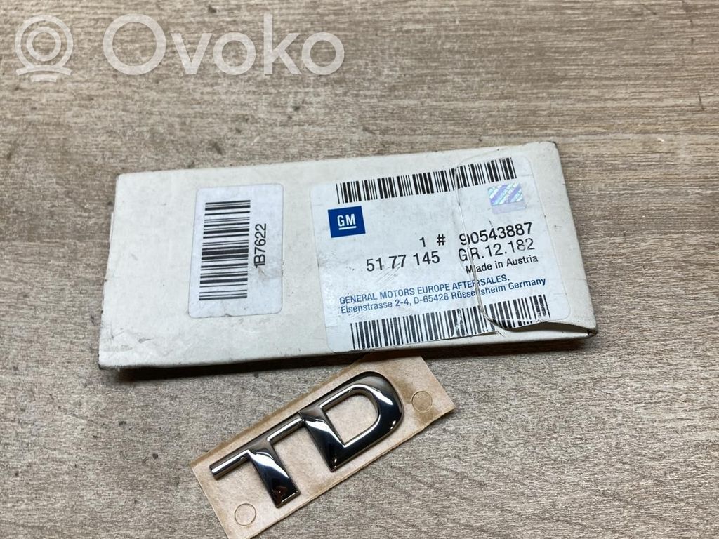 Opel Astra G Logo/stemma case automobilistiche