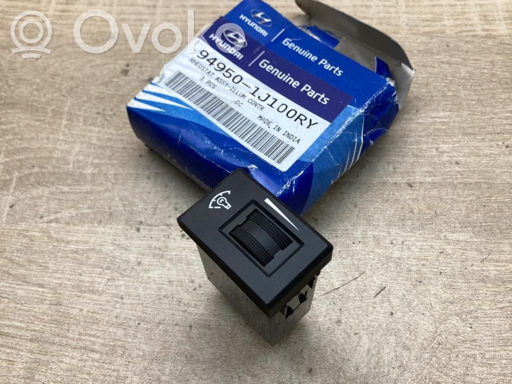 Hyundai i20 (PB PBT) Przycisk / Pokrętło regulacji oświetlenia deski rozdzielczej 