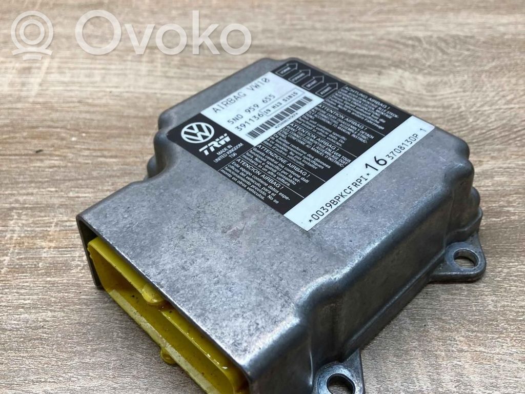 Volkswagen PASSAT B6 Unitate/modul de comandă airbaguri 