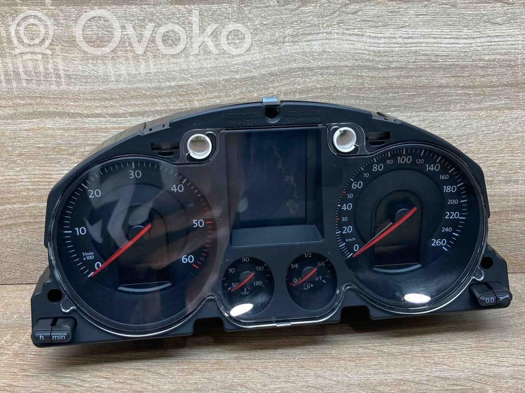 Volkswagen PASSAT B6 Tachimetro (quadro strumenti) 
