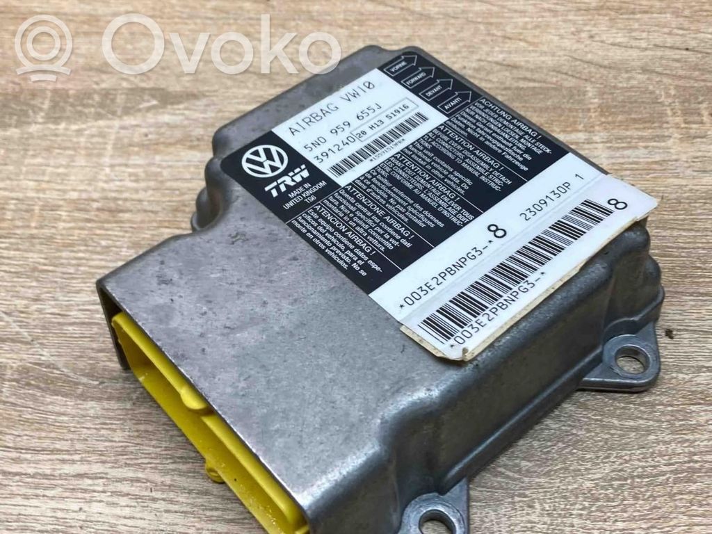 Volkswagen PASSAT B6 Sterownik / Moduł Airbag 