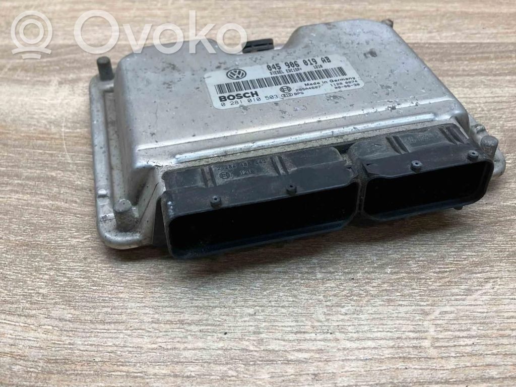 Volkswagen Lupo Unité de commande, module ECU de moteur 