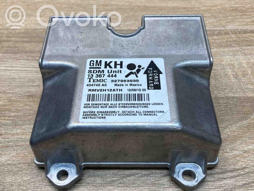 Opel Zafira B Centralina/modulo airbag 