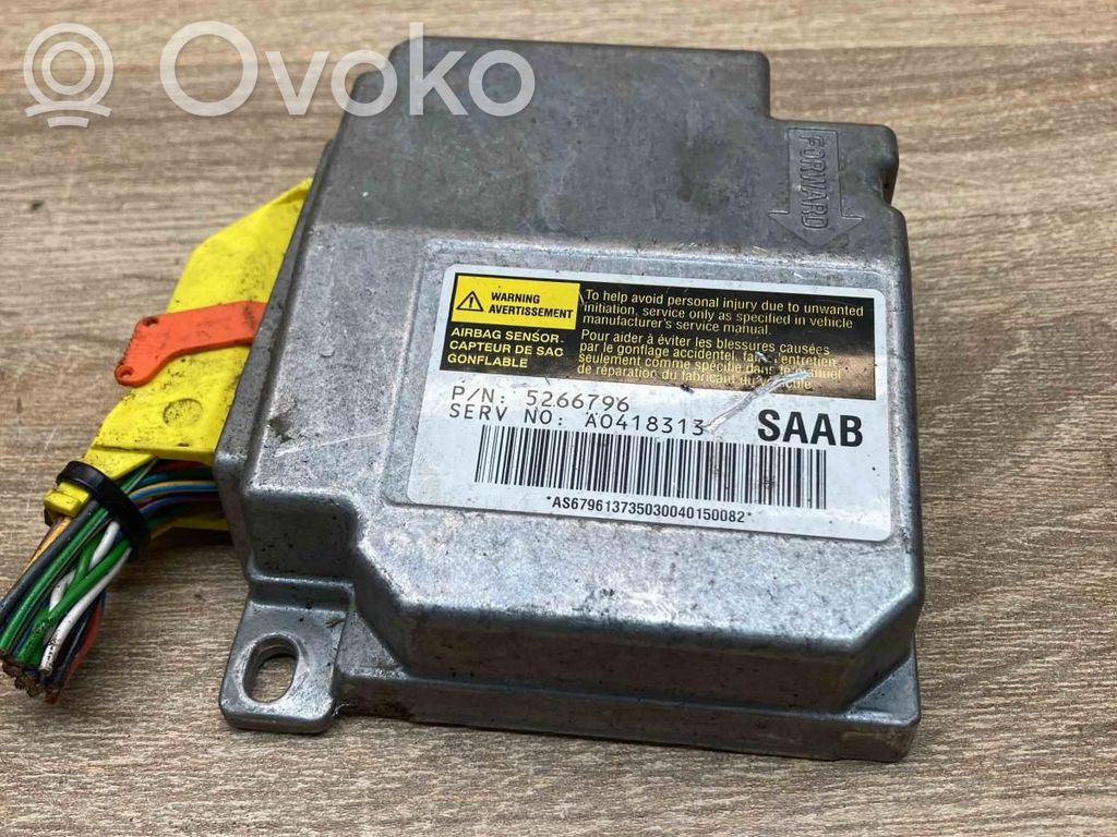 Airbag control unit/module   5266796,A0418313,WITHPLUG