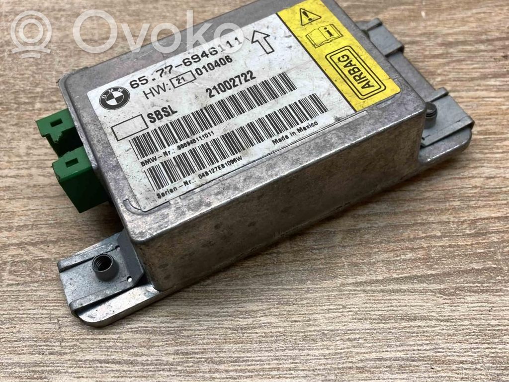 Unidad de control/módulo del Airbag   6946111,21002722