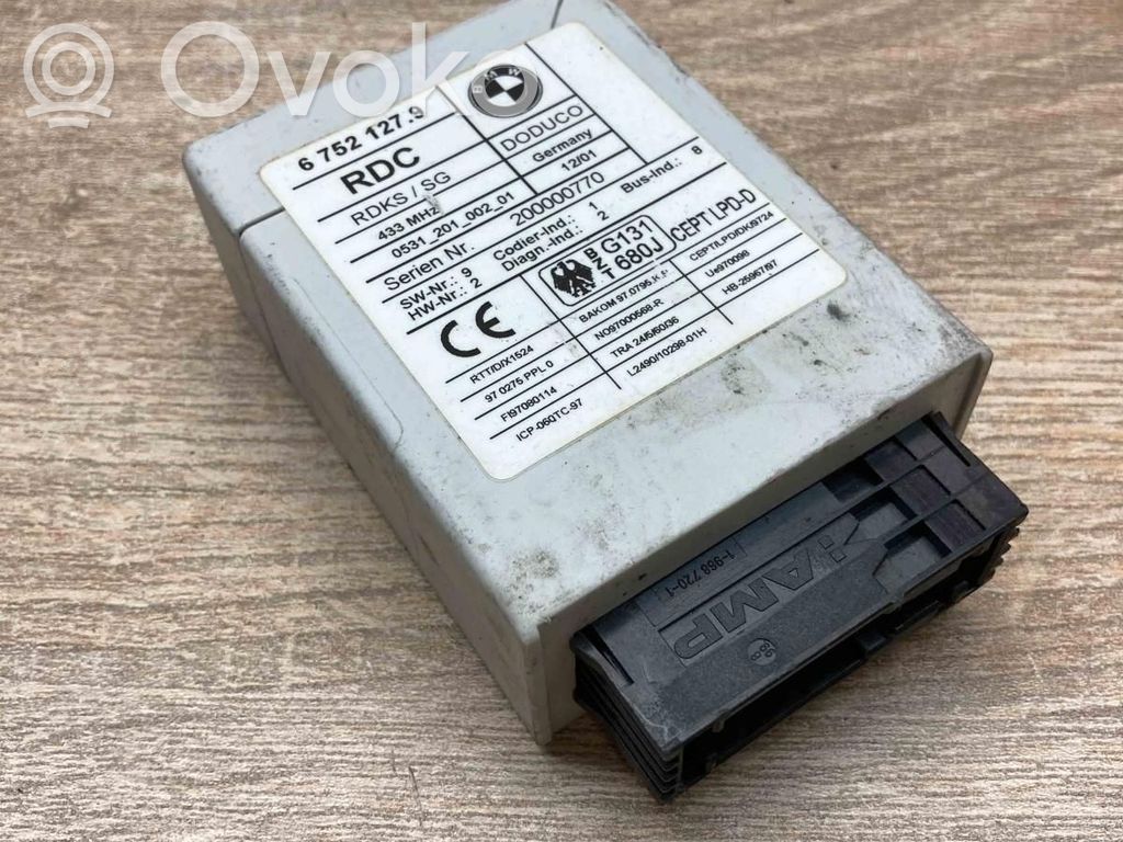 BMW 5 E39 Centralina della pressione pneumatico 
