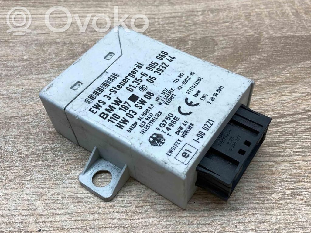 Immobilizer control unit/module   6905668,11018