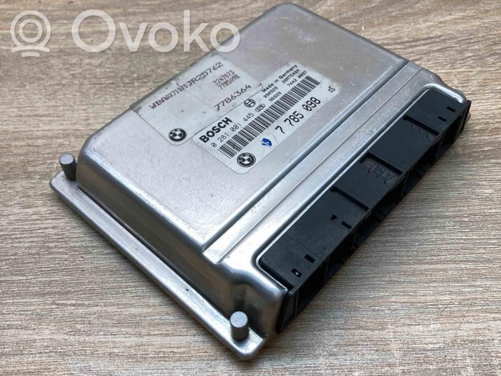 BMW 3 E46 Centralina/modulo motore ECU 