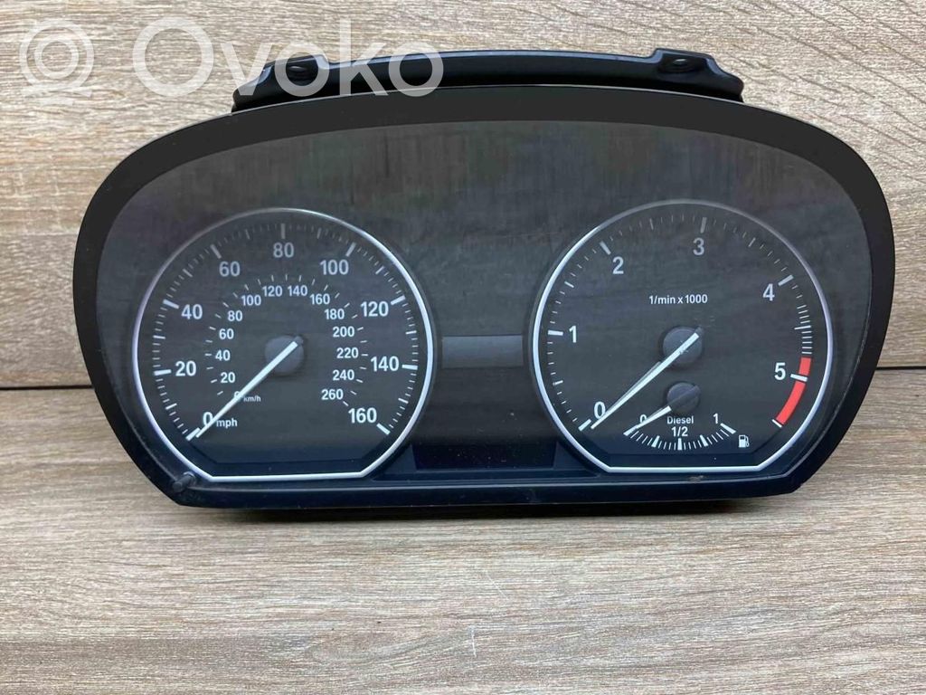 BMW 1 E81 E87 Speedometer (instrument cluster) 