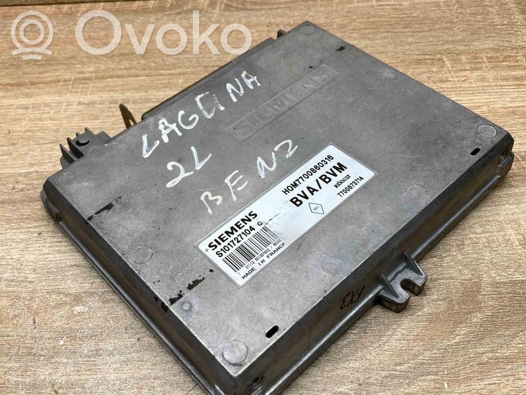 Engine control unit/module ECU   7700860316,S101727104Q