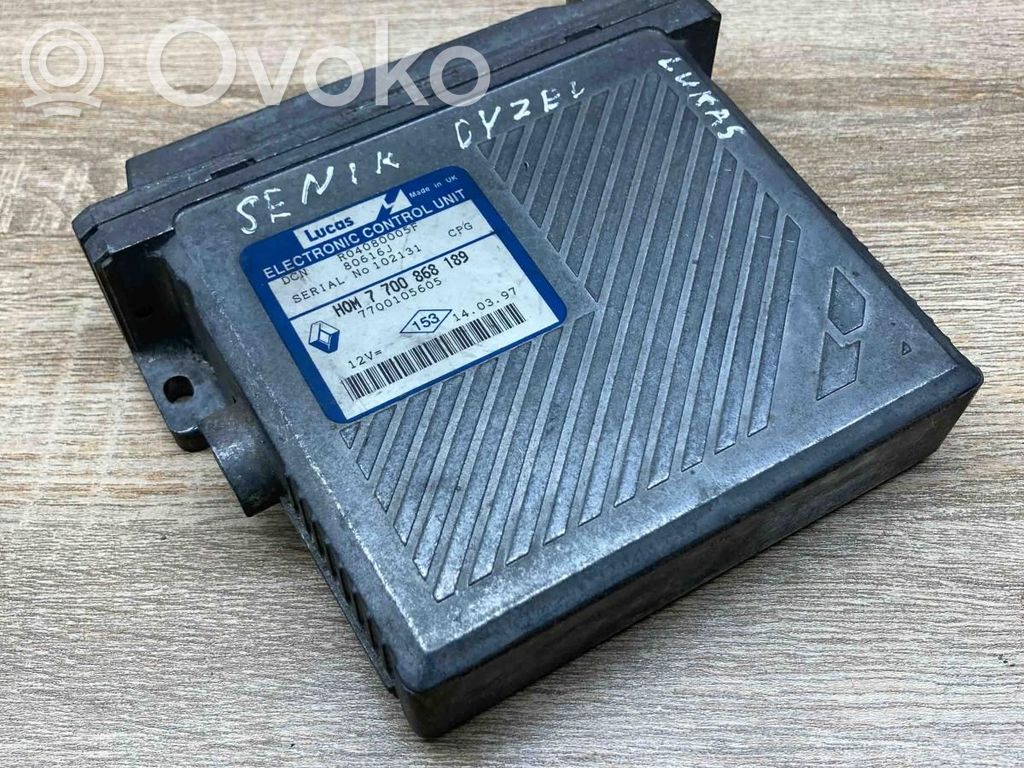 Renault Scenic I Engine control unit/module ECU 
