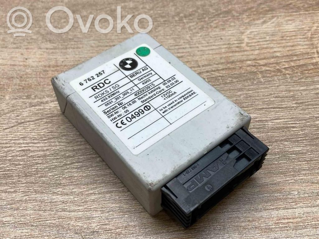 BMW 7 E65 E66 Module de pression des pneus 