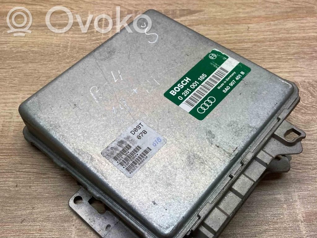 Engine control unit/module ECU   8A0907401B,0281001185