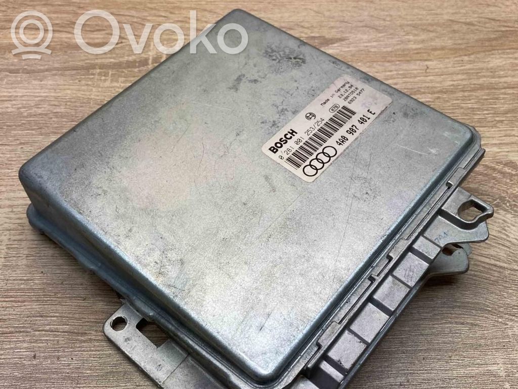 Audi A6 S6 C4 4A Unité de commande, module ECU de moteur 