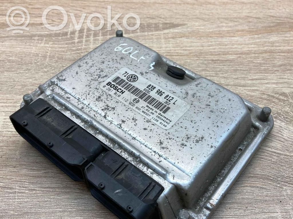 Volkswagen Golf IV Unitate control motor/modul ECU 