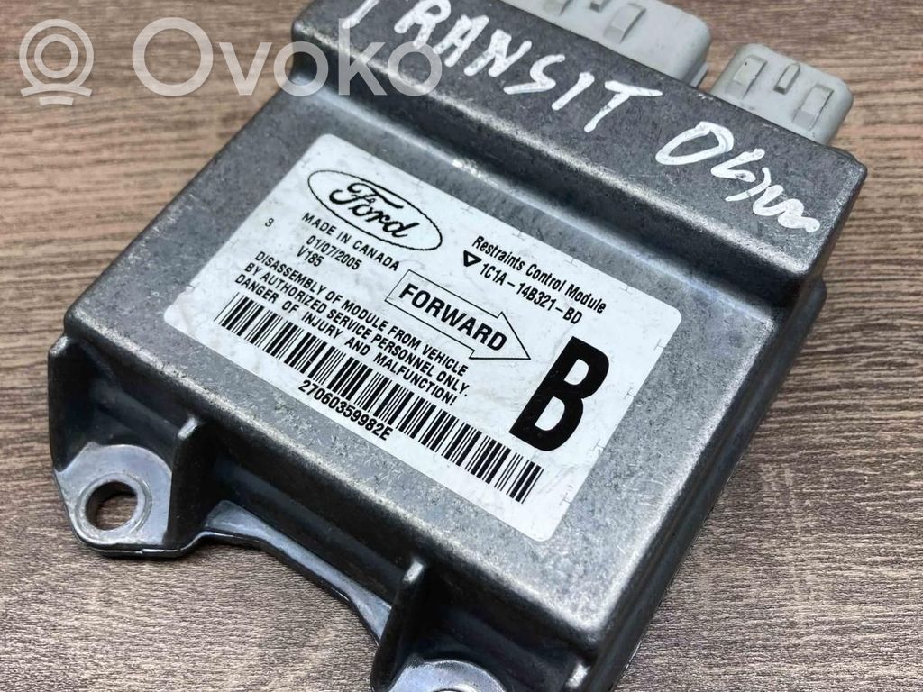 Airbag control unit/module   1C1A14B321BD,27060359982E,BG