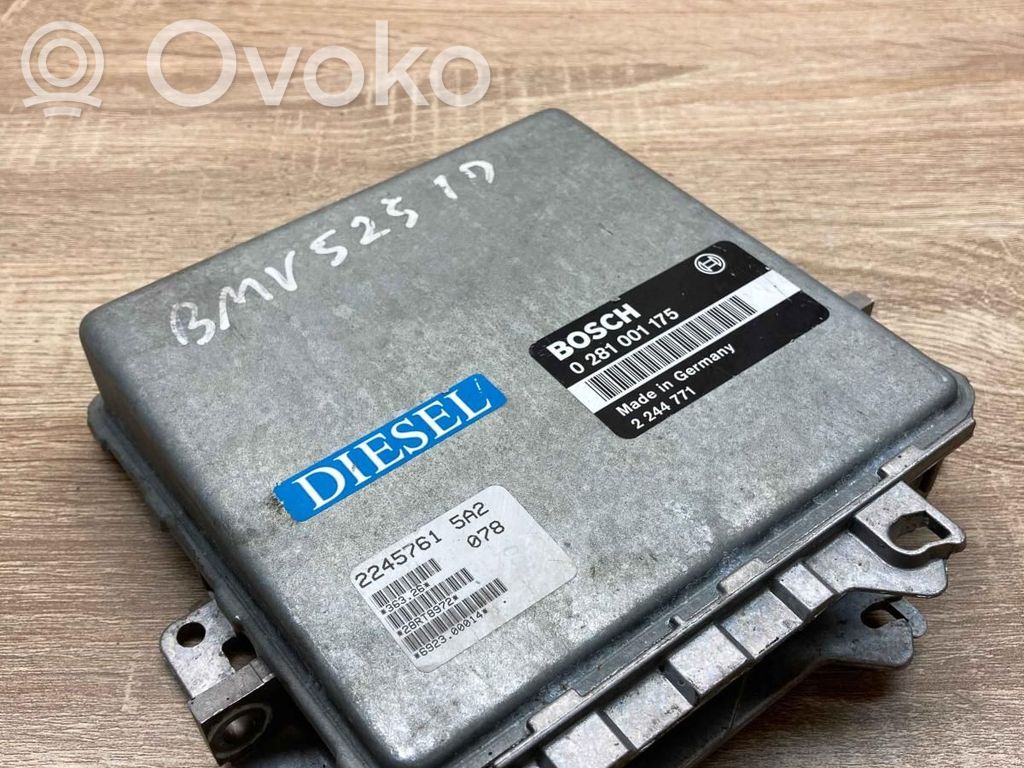 Engine control unit/module ECU   2244771,0281001175