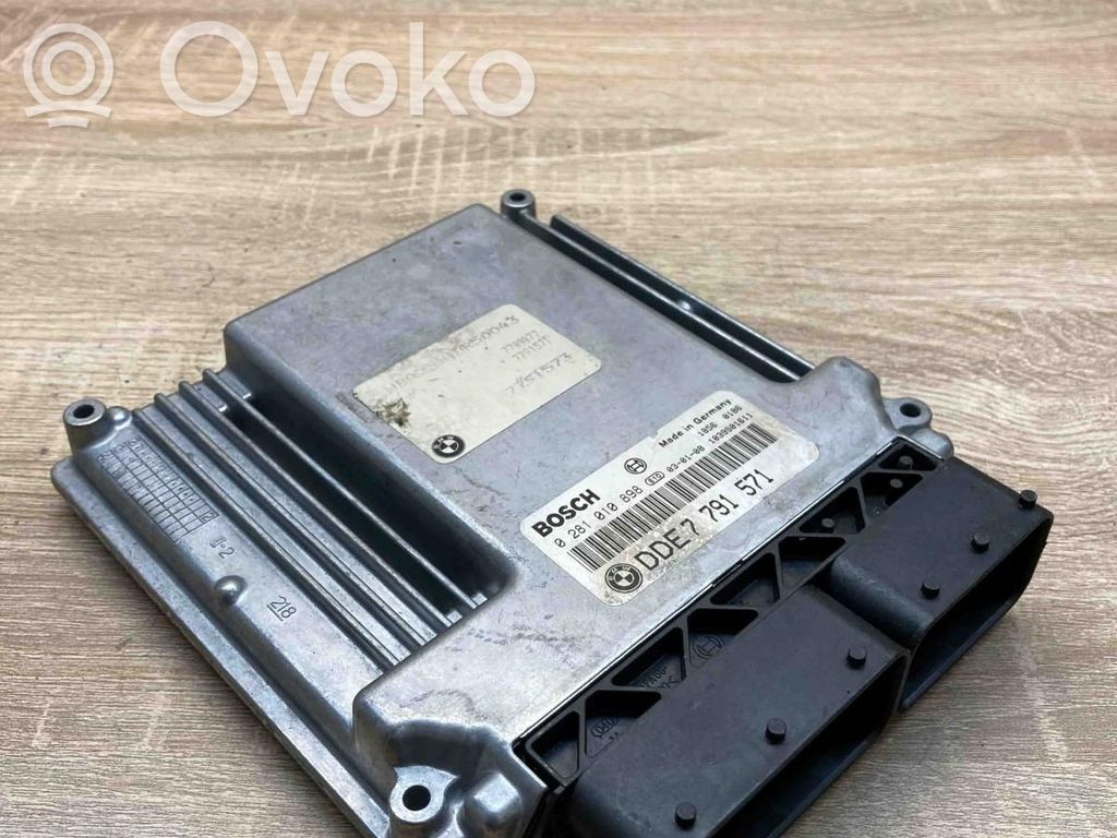 Unité de commande, module ECU de moteur   7791571,0281010898