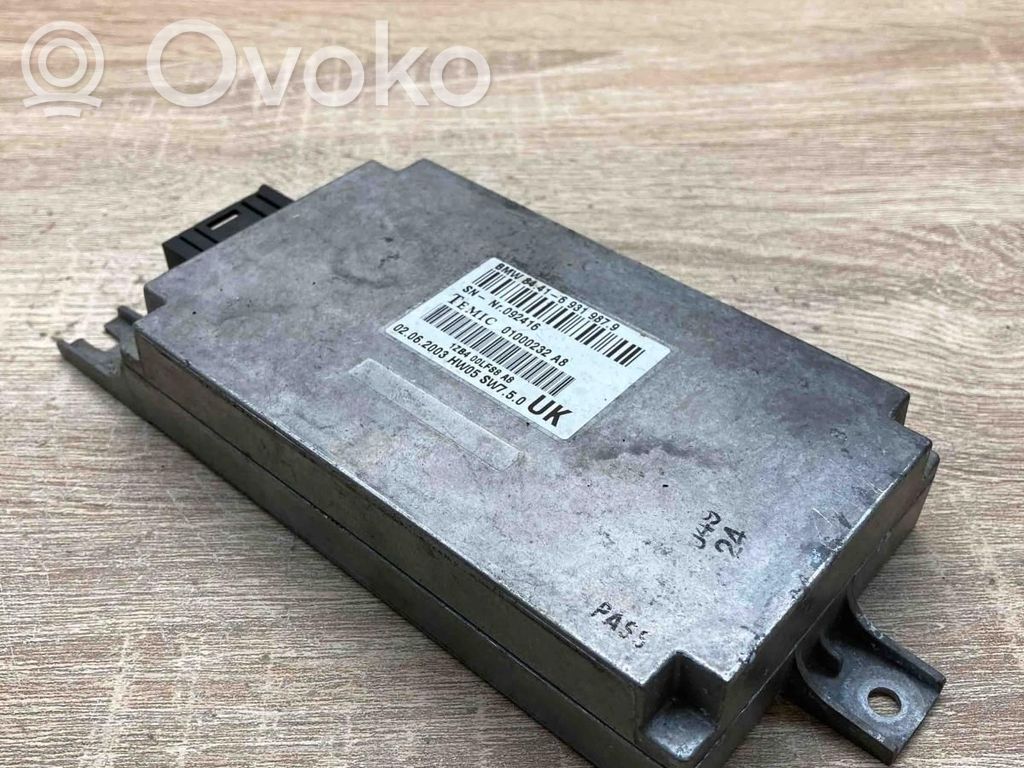 BMW 7 E65 E66 Sterownik / Moduł sterujący telefonem 