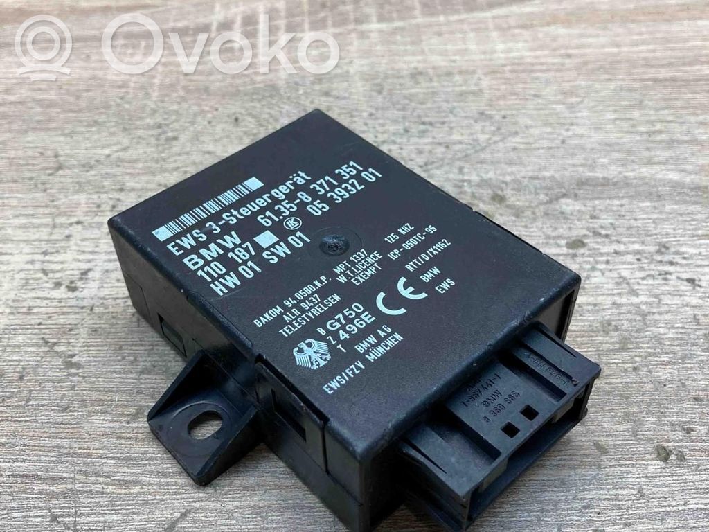 Immobilizer control unit/module   8371351,05393201