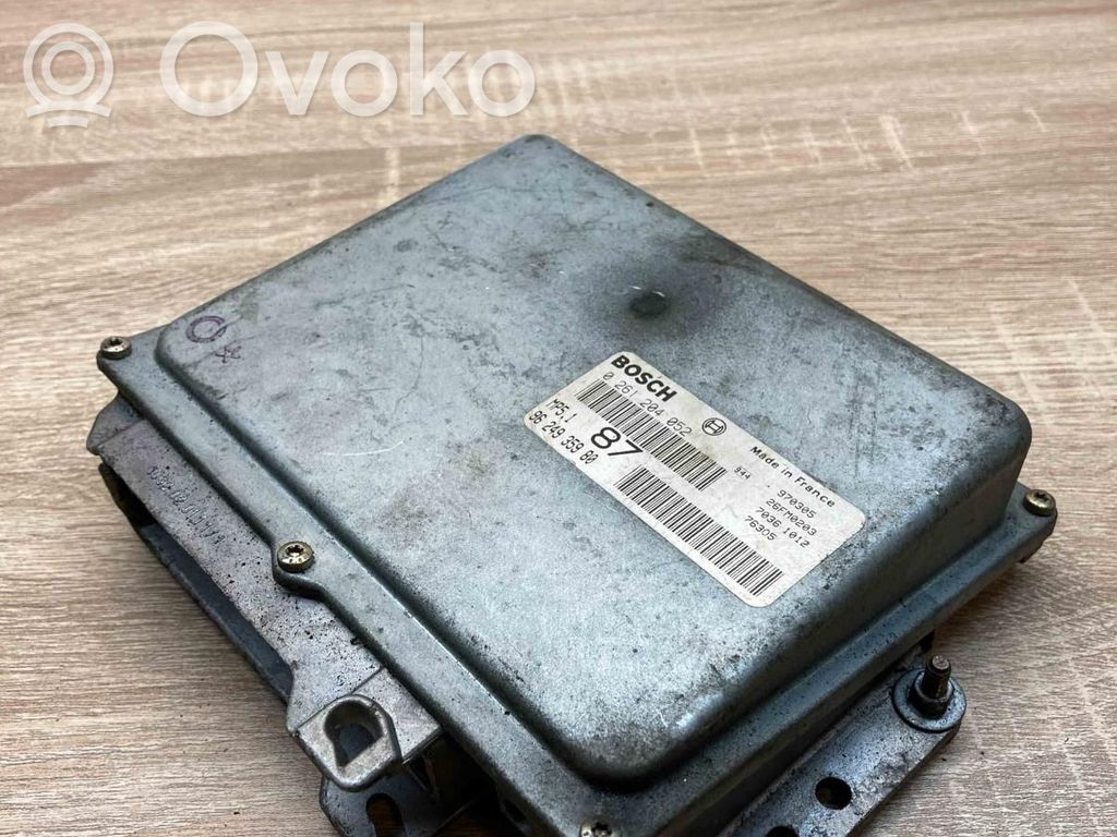 Peugeot 306 Galios (ECU) modulis 
