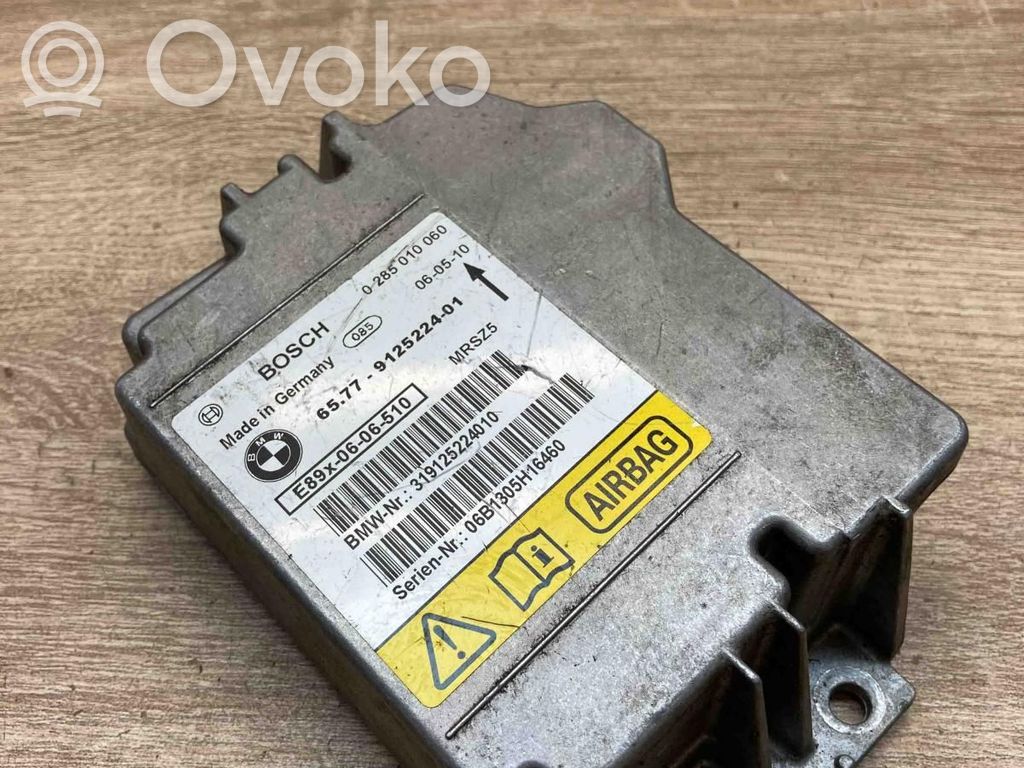 Airbag control unit/module   9125224,0285010060
