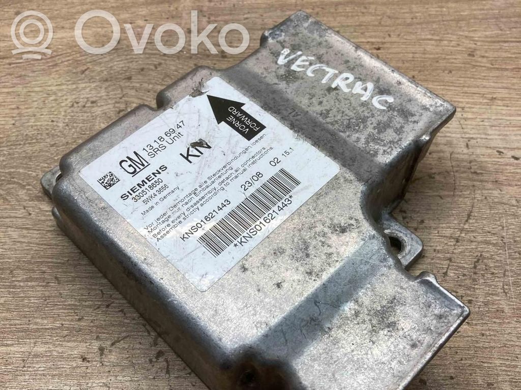 Opel Vectra C Centralina/modulo airbag 