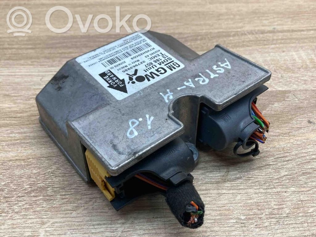 Opel Astra H Sterownik / Moduł Airbag 