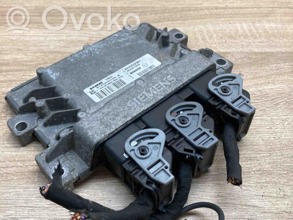 Renault Clio III Unitate control motor/modul ECU 