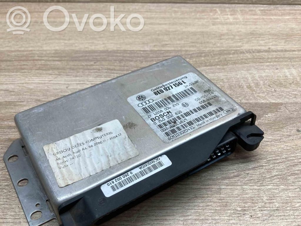 Audi A4 S4 B6 8E 8H Unitate/modul de control cutie de viteze 