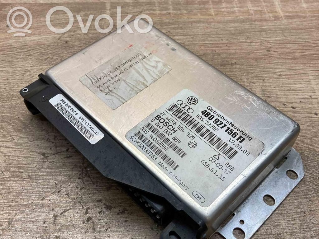 Audi A6 S6 C5 4B Gearbox control unit/module 