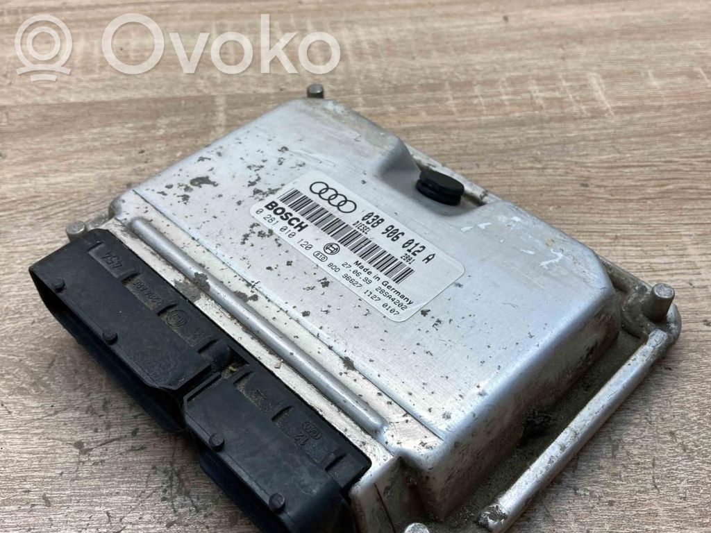 Engine control unit/module ECU   038906012A,0281010120