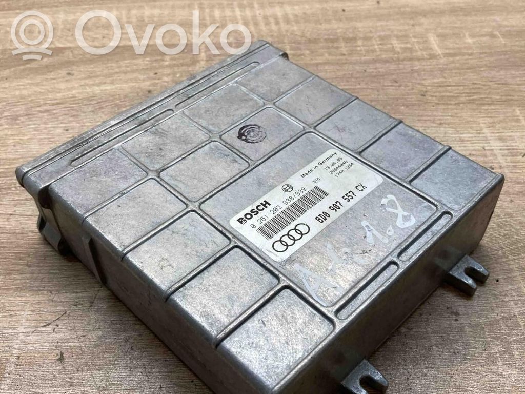Engine control unit/module ECU   8D0907557CX,0261203938,939