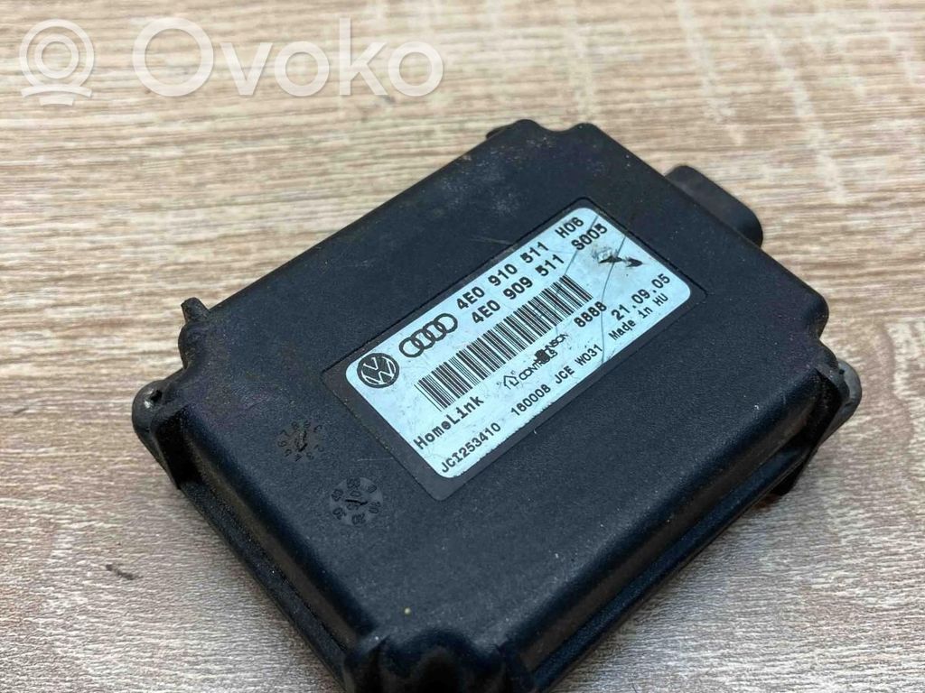 Audi A8 S8 D3 4E Homelink control unit 