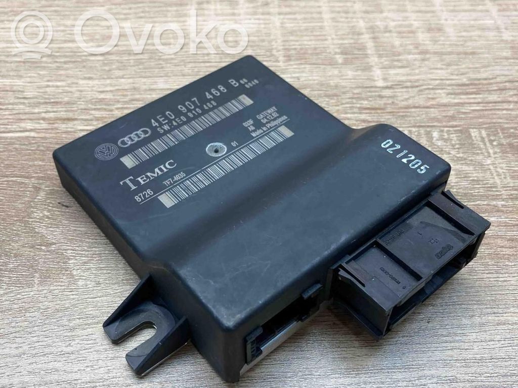 Audi A8 S8 D3 4E Modul control gateway 